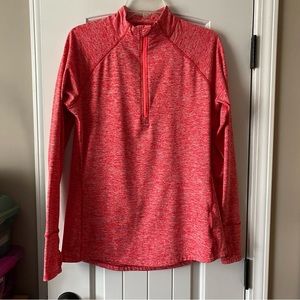 Tangerine long-sleeve activewear jacket size L